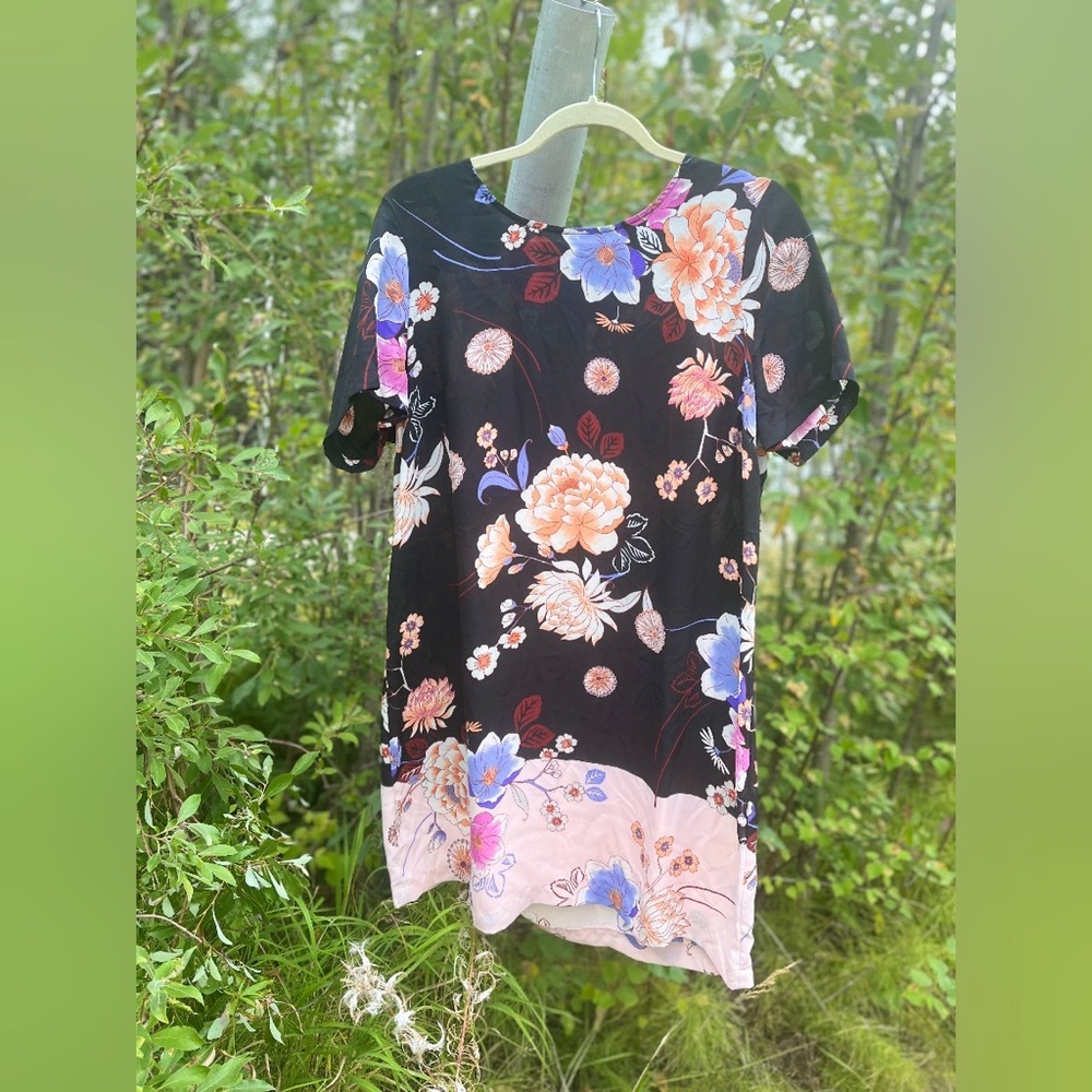 Signature Studio, Asian Inspired, Lotus Cocktail Dress.